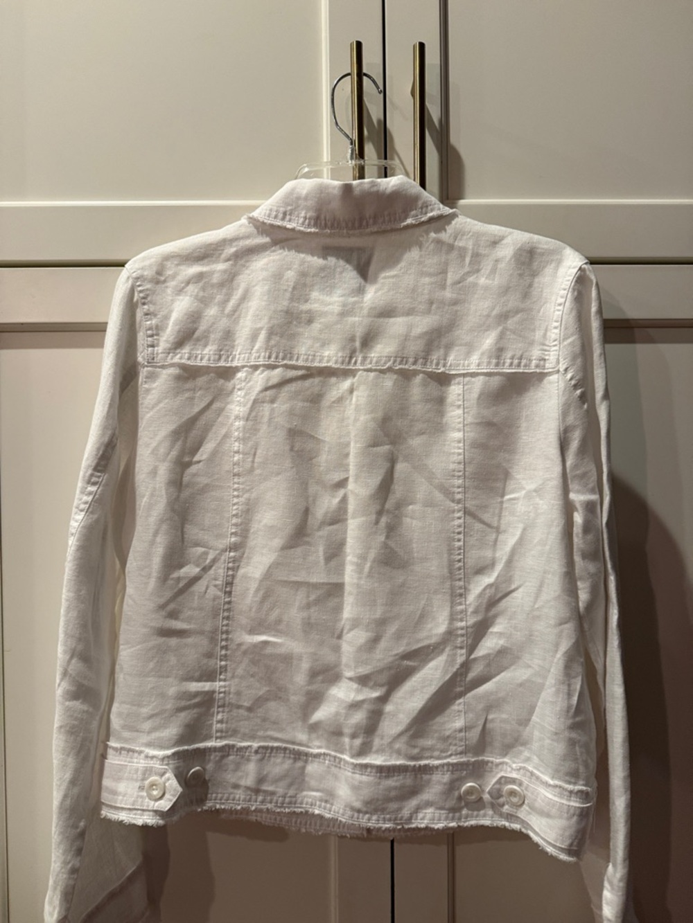 Tommy Bahama White Women's Linen Jacket - Picture 3 of 6